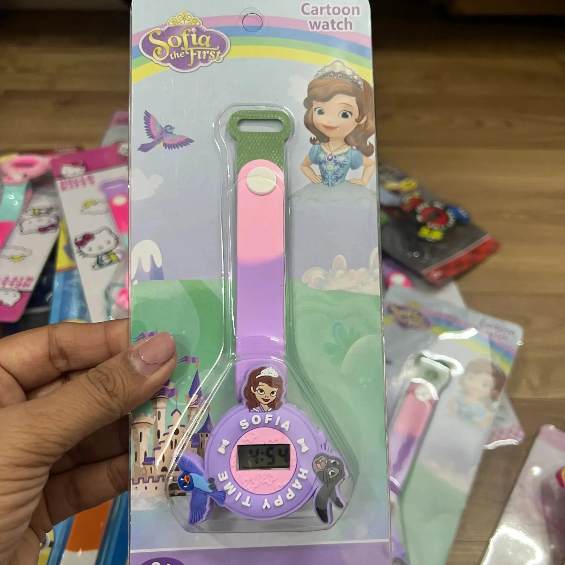 Whirl & Twirl Cartoon Spinner Watch - Bear Hugs