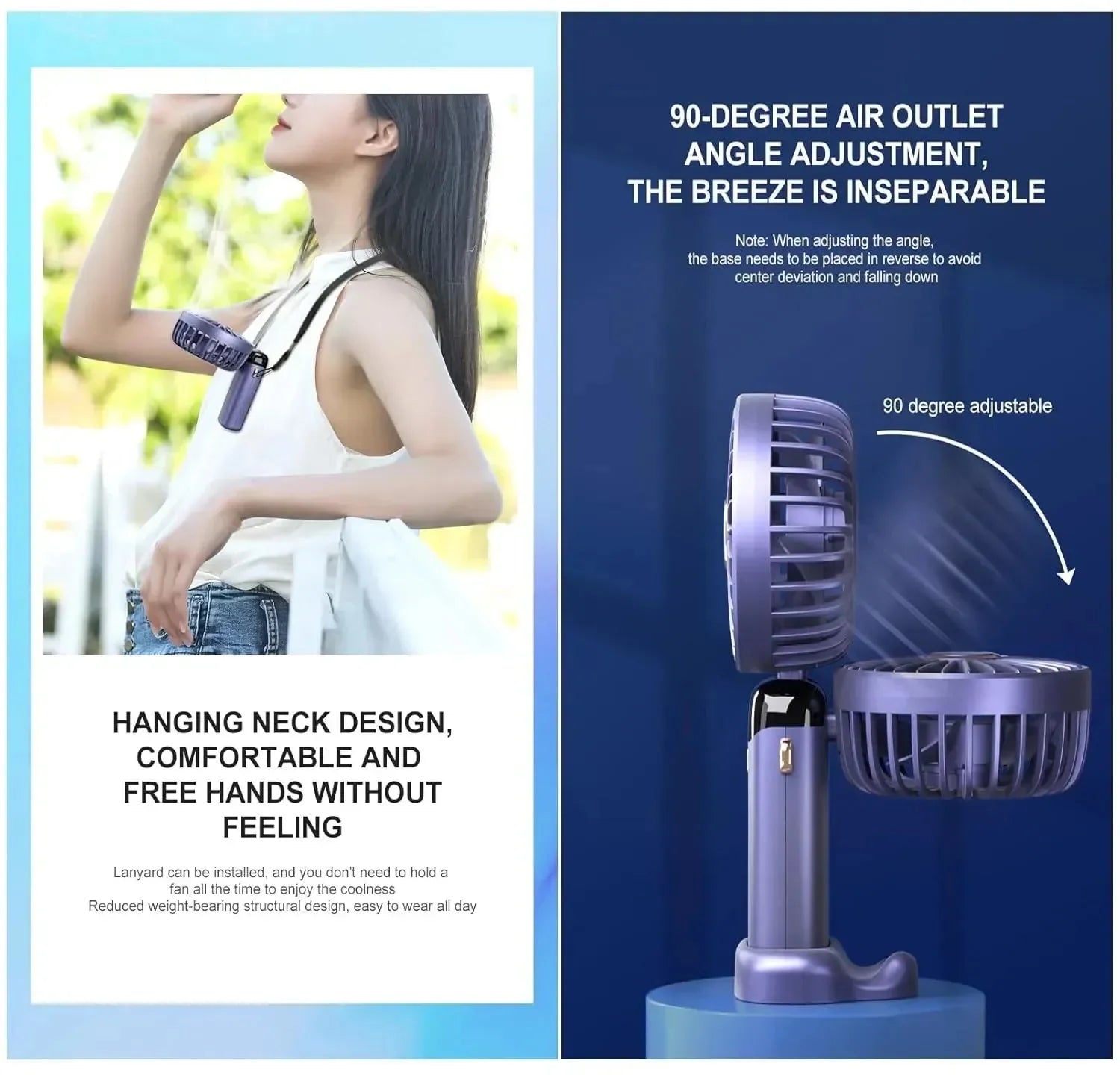 Whirlwind Go LED Portable Fan - Bear Hugs