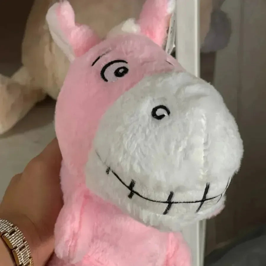 Wide Smiling Donkey Plushie (25 cm) - Bear Hugs