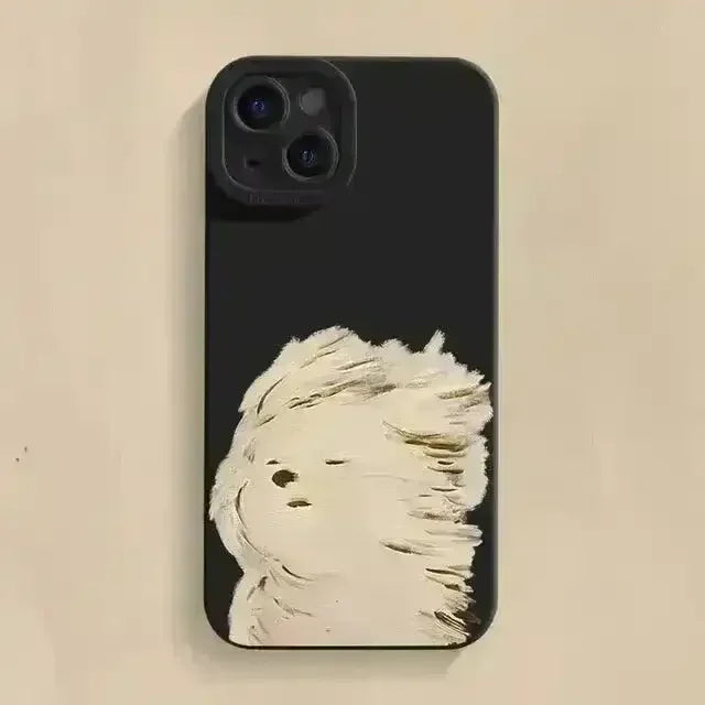 Wind in Hair Dog Phone Case (For iPhones) - Bear Hugs