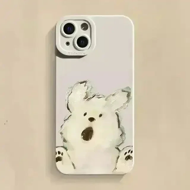 Wind in Hair Dog Phone Case (For iPhones) - Bear Hugs