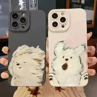 Wind in Hair Dog Phone Case (For iPhones) - Bear Hugs