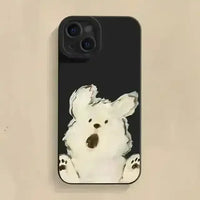 Wind in Hair Dog Phone Case (For iPhones) - Bear Hugs