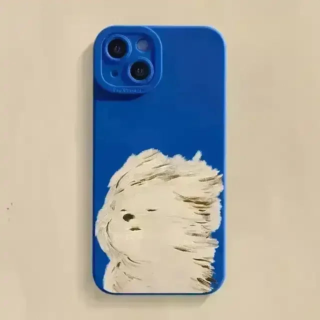 Wind in Hair Dog Phone Case (For iPhones) - Bear Hugs