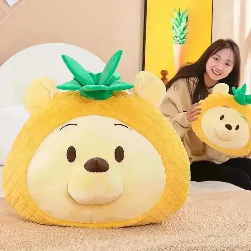 Winnie the Pineapple Pooh Pillow - Bear Hugs
