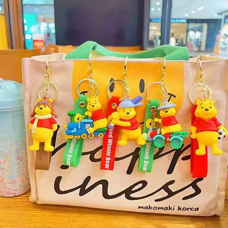 Winnie the Pooh Honey Pot Keychains - Bear Hugs