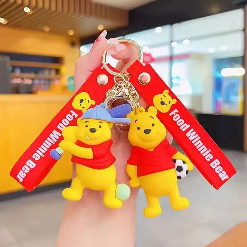 Winnie the Pooh Honey Pot Keychains - Bear Hugs