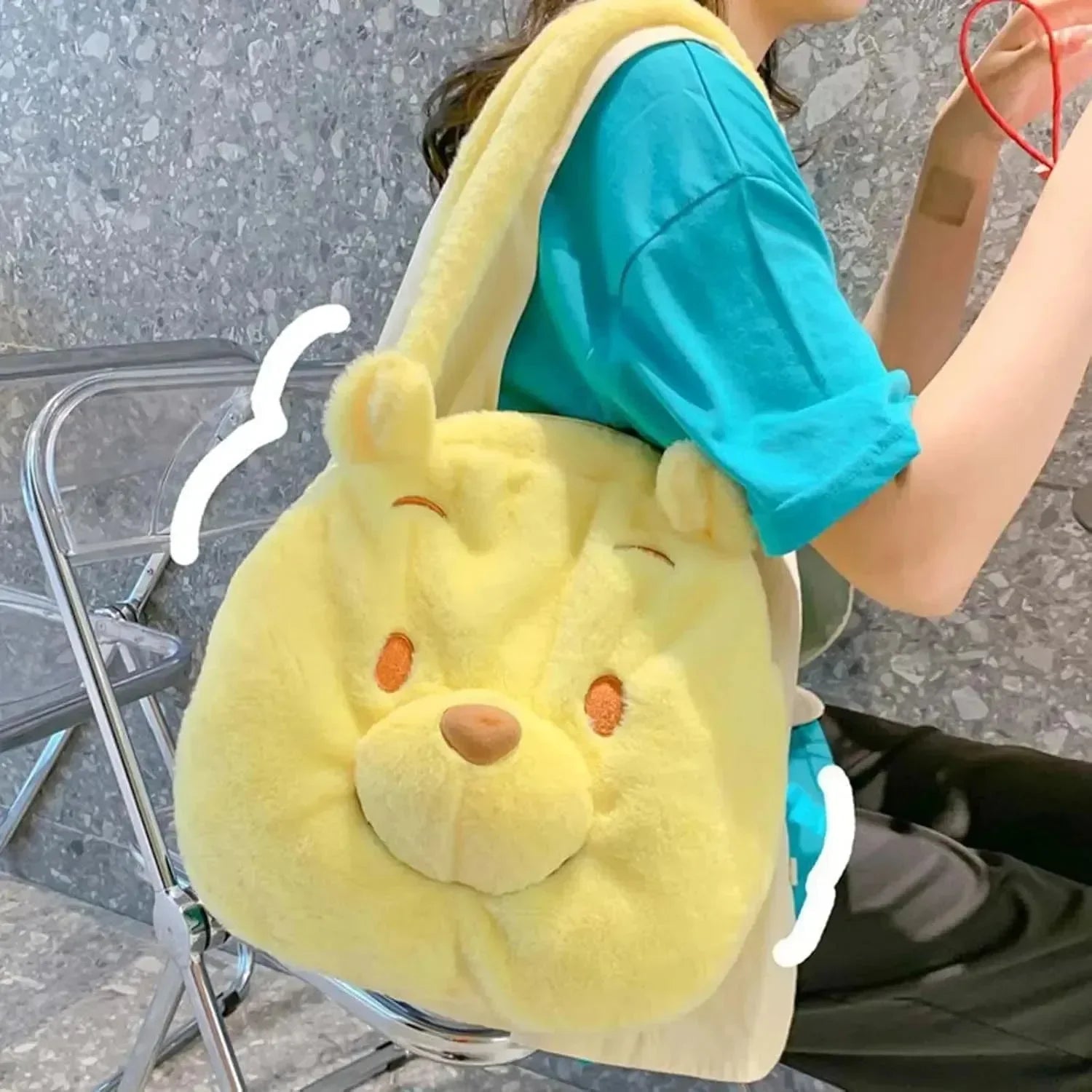 Winnie The Pooh Plush Shoulder Bag - Bear Hugs
