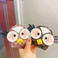 Wise Wings Designer Owl Coin Purse - Bear Hugs