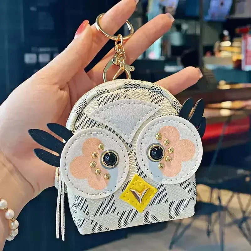 Wise Wings Designer Owl Coin Purse - Bear Hugs