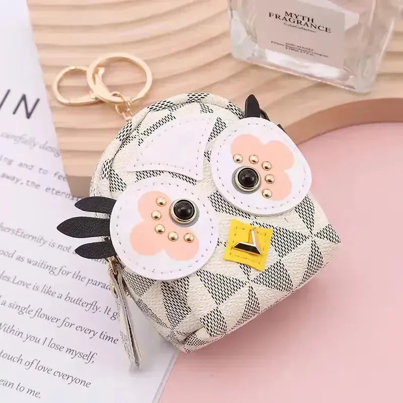 Wise Wings Designer Owl Coin Purse - Bear Hugs