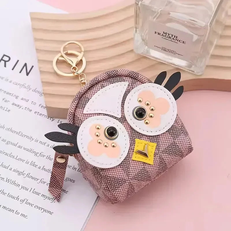 Wise Wings Designer Owl Coin Purse - Bear Hugs