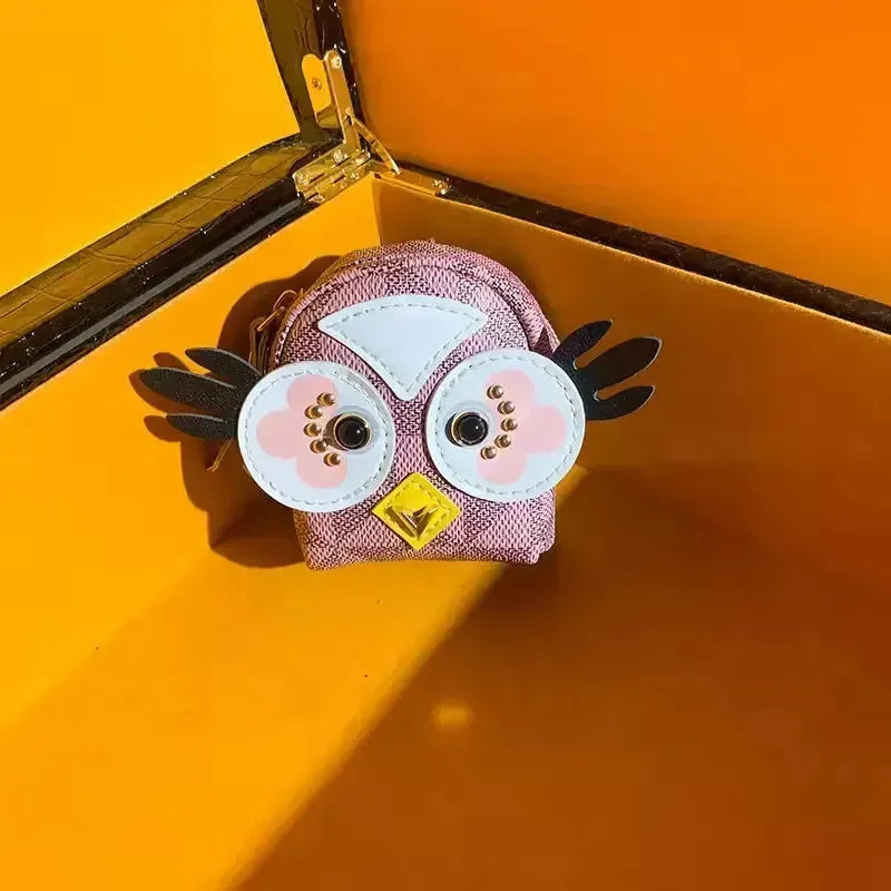 Wise Wings Designer Owl Coin Purse - Bear Hugs