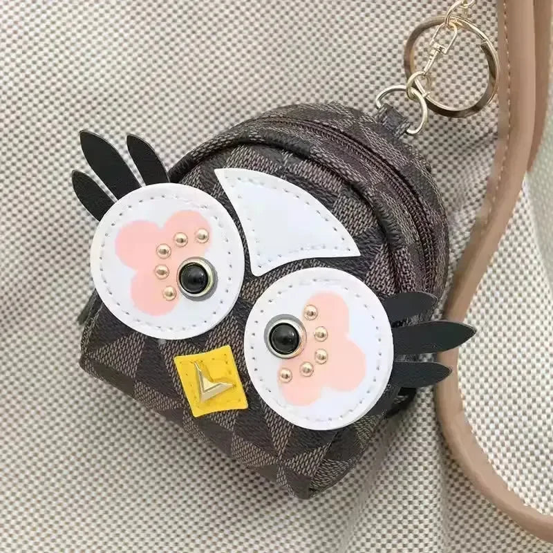 Wise Wings Designer Owl Coin Purse - Bear Hugs