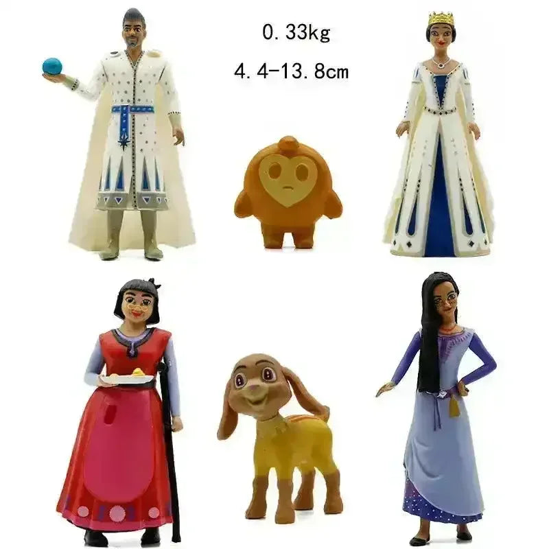 Wish Character Mini Figurines (Set of 6) - Bear Hugs