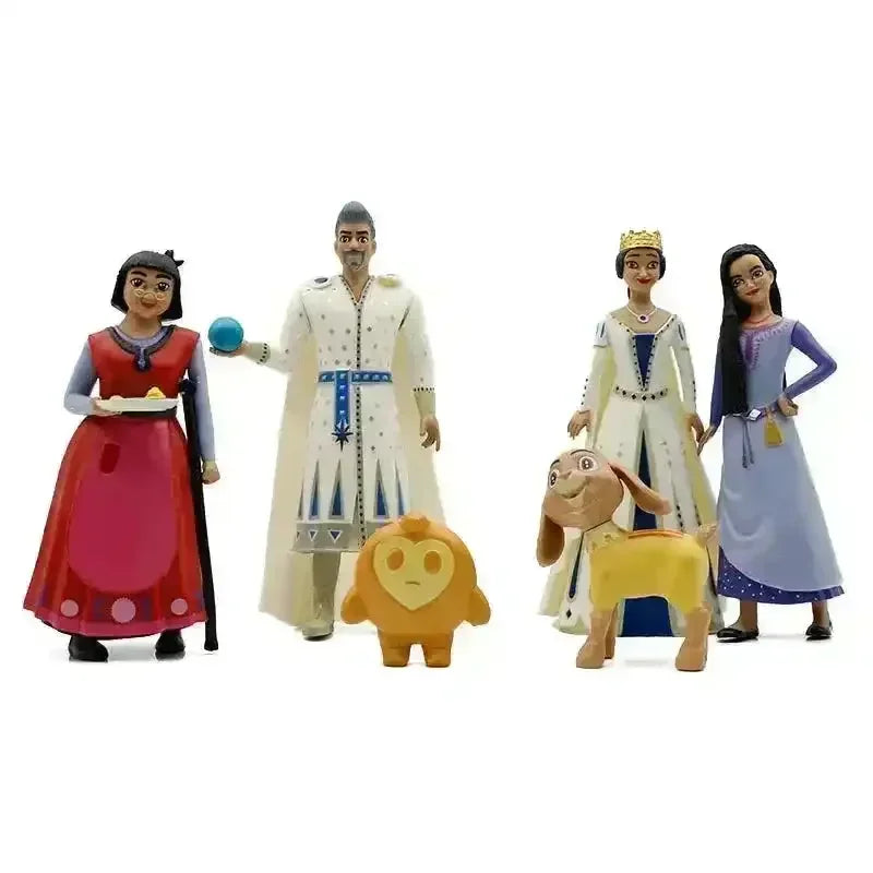 Wish Character Mini Figurines (Set of 6) - Bear Hugs