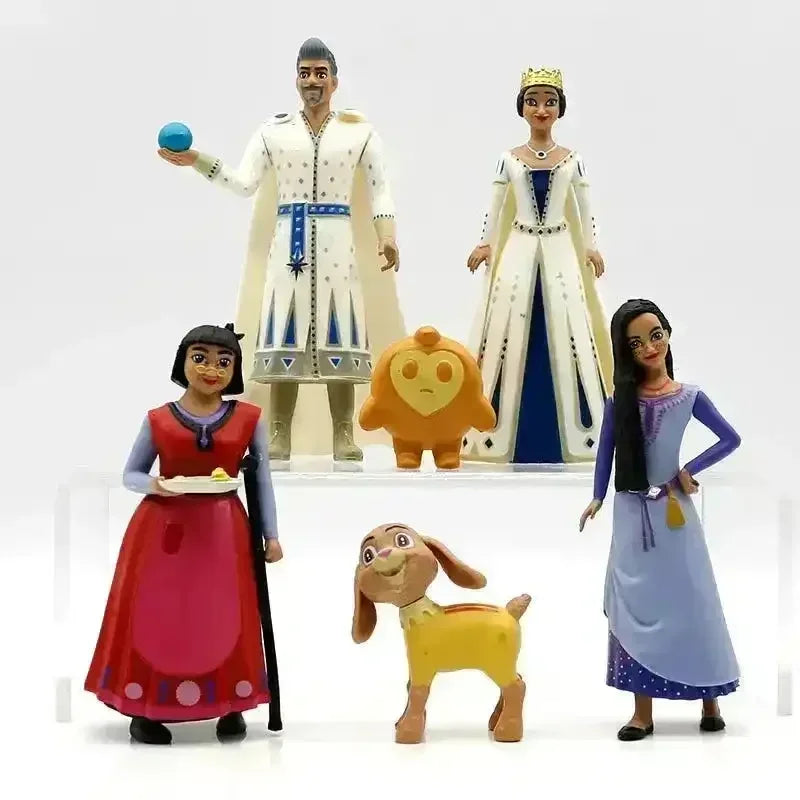 Wish Character Mini Figurines (Set of 6) - Bear Hugs