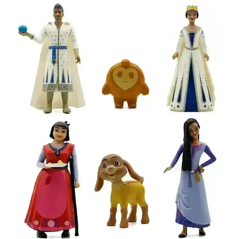 Wish Character Mini Figurines (Set of 6) - Bear Hugs