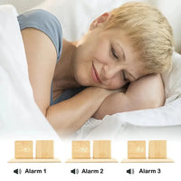 Woodland Wisdom Alarm Clock Pen Holder - Bear Hugs