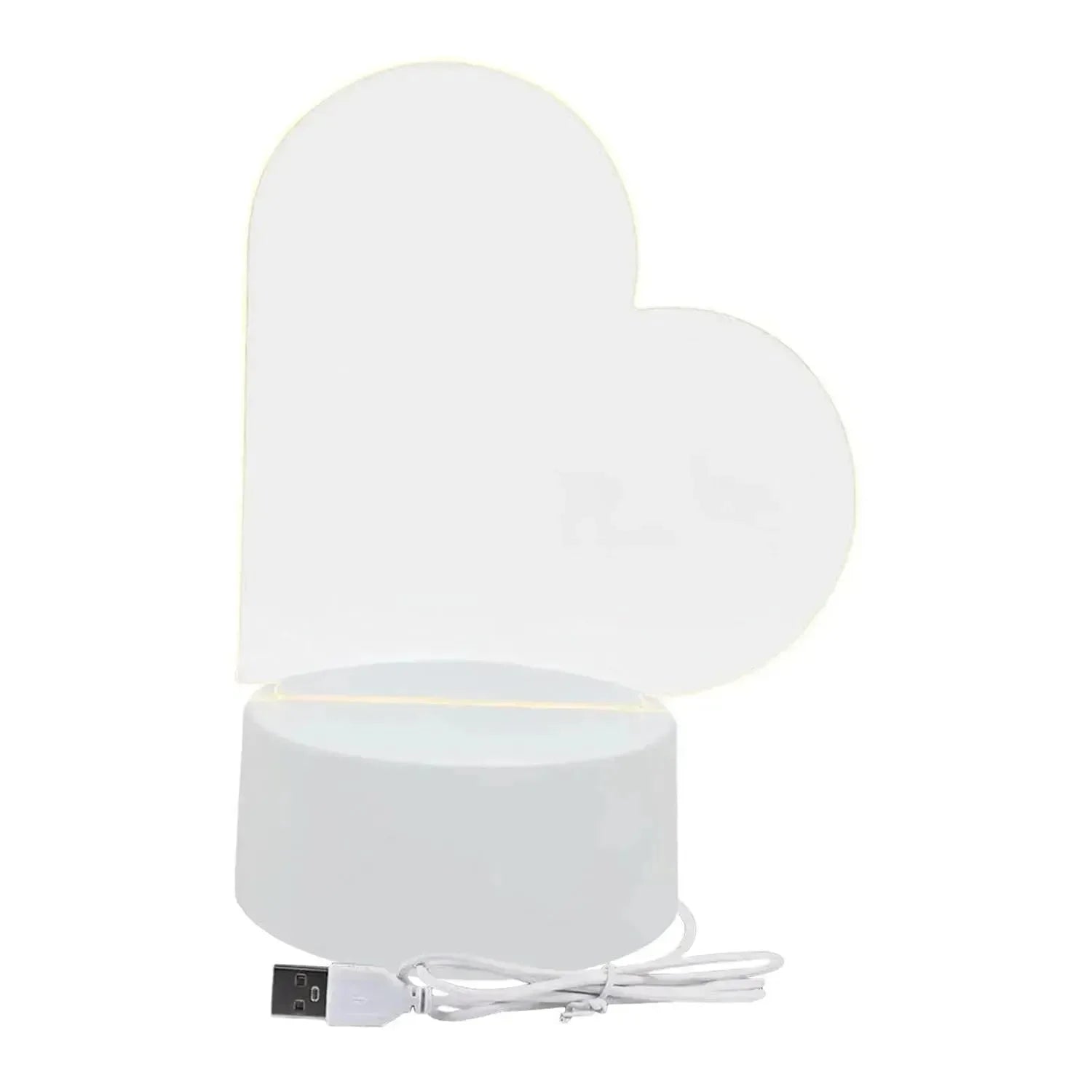 Words of Light DIY Acrylic Night Light - Bear Hugs