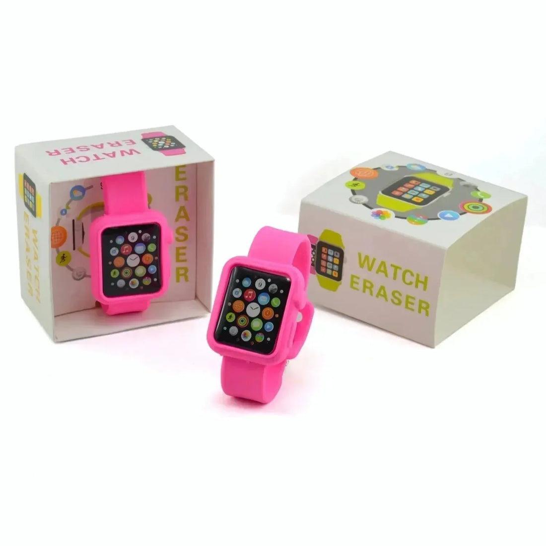 Wristwatch Whimsy Watch-Shaped Eraser - Bear Hugs
