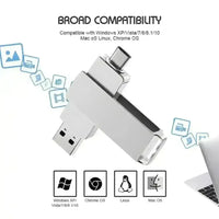Xiaomi 2 in 1 High-Speed USB 3.0 Flash Drive - Bear Hugs