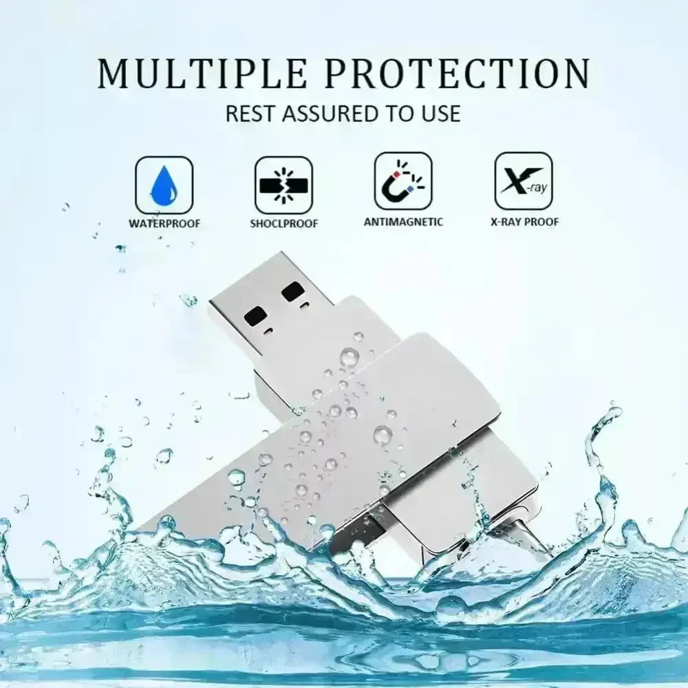 Xiaomi 2 in 1 High-Speed USB 3.0 Flash Drive - Bear Hugs