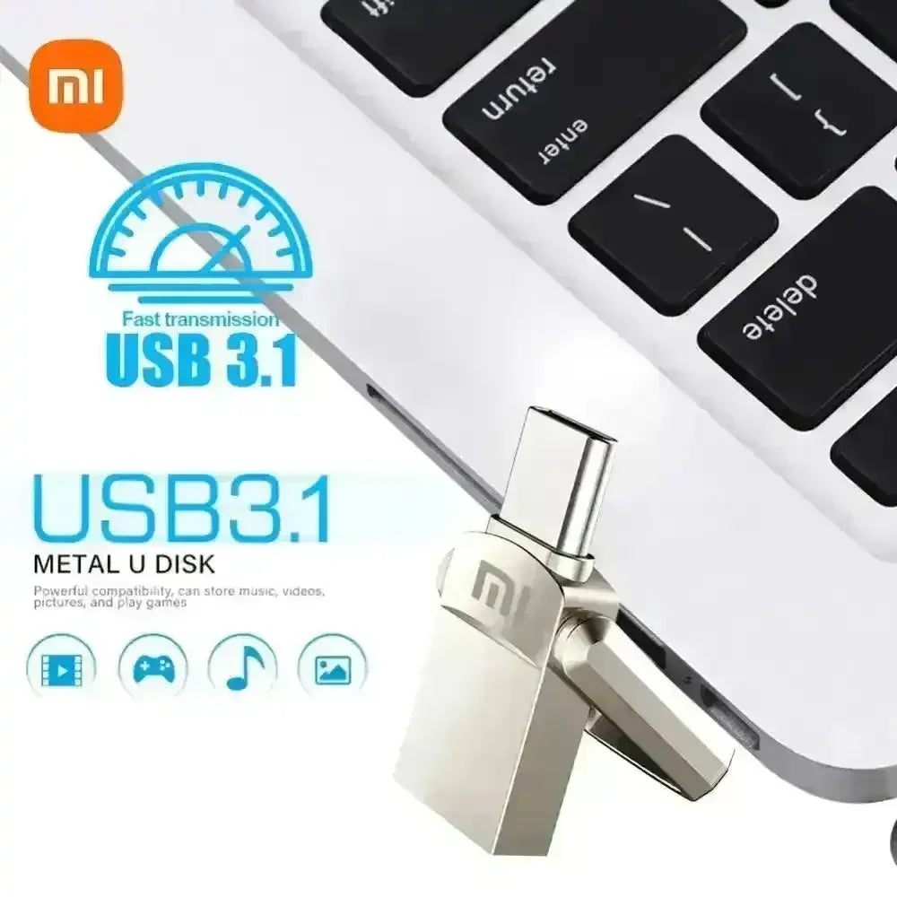 Xiaomi Mini USB 3.1 Type C Pen Drive - Bear Hugs
