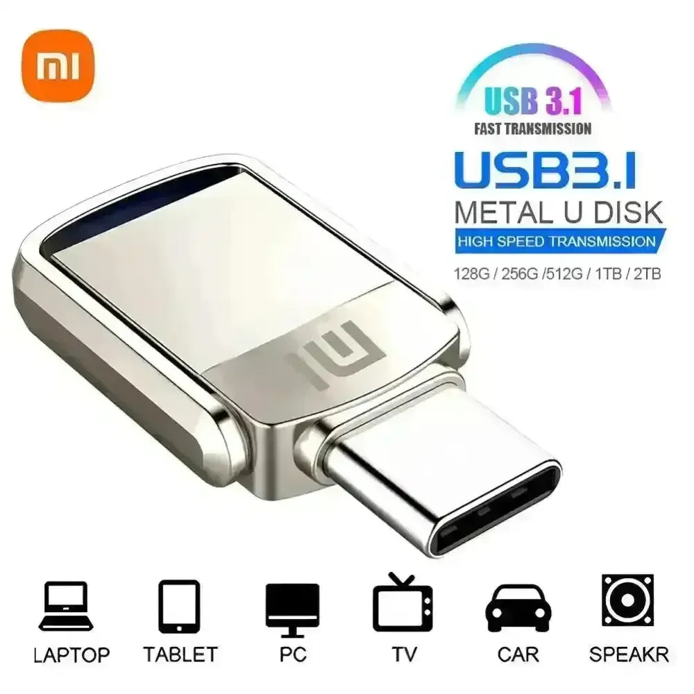 Xiaomi Mini USB 3.1 Type C Pen Drive - Bear Hugs