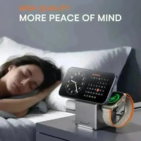 Zeehoo CubeTrick-X 3-in-1 Wireless Charging Station - Bear Hugs