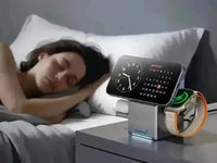 Zeehoo CubeTrick-X 3-in-1 Wireless Charging Station - Bear Hugs