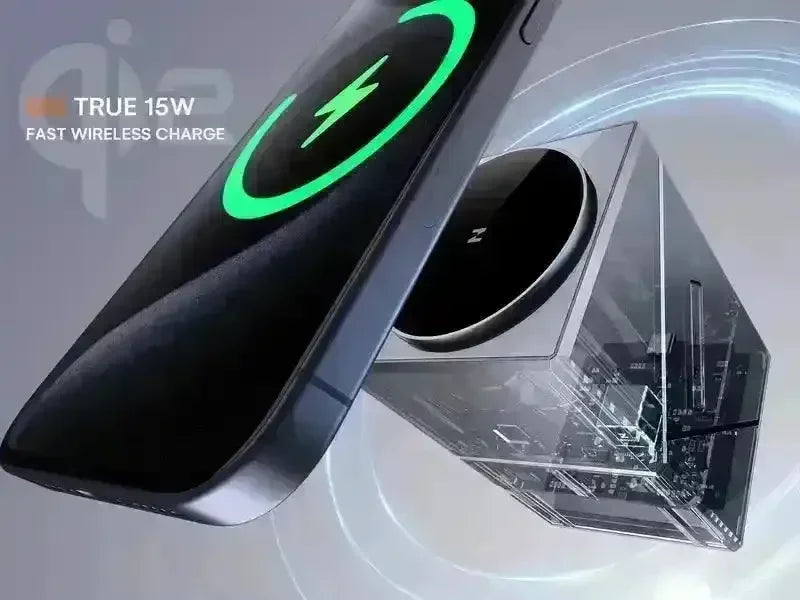 Zeehoo CubeTrick-X 3-in-1 Wireless Charging Station - Bear Hugs