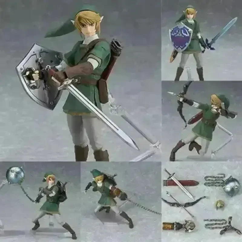 Zelda Twilight Princess Link Figma Action Figure (14 cm) - Bear Hugs