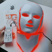 LED Light Therapy Face & Neck Beauty Mask