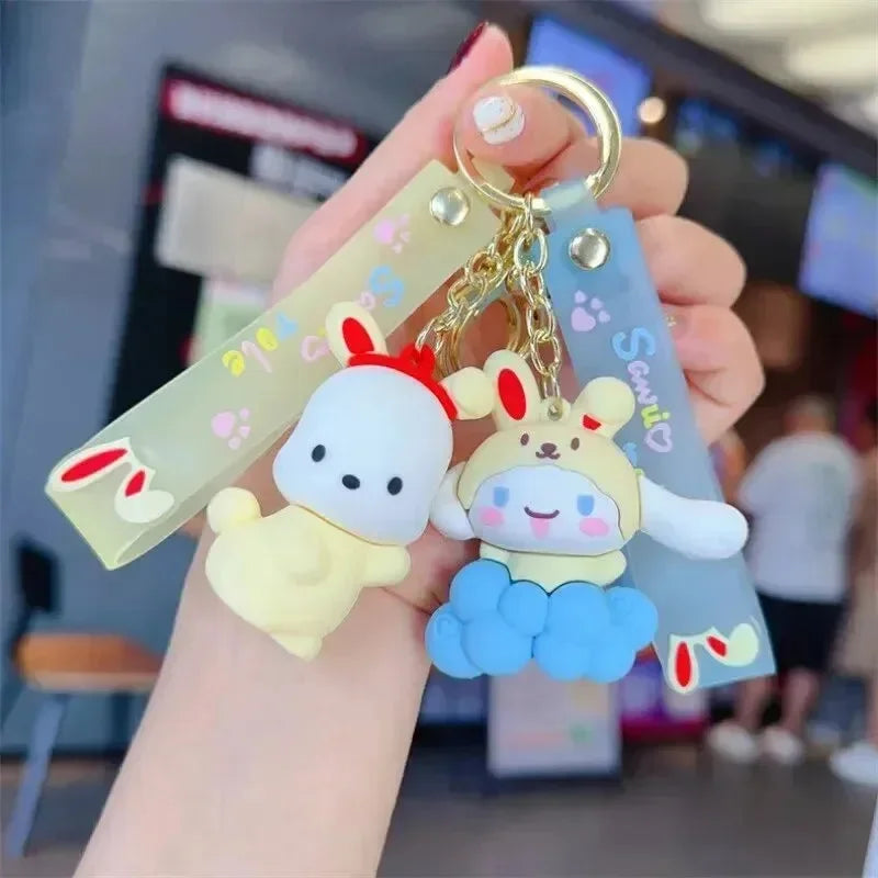 Sanliou Bunny Ears 3D Keychain