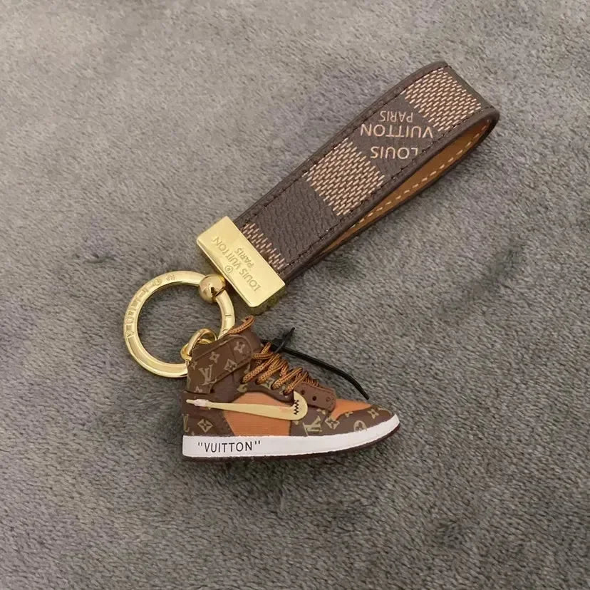 Monogram Kick Premium Sneaker Keychain