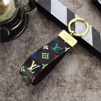 Signature Loop Premium Leather Keychain