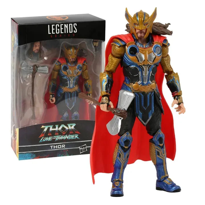 Marvel Legends Thor and Lady Thor Figurines (18 cm)