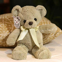 Ribbon Tie Stuffed Teddy (35 cm)