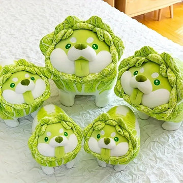 Cabbage Lettuce Dog Plush Toy - Bear Hugs