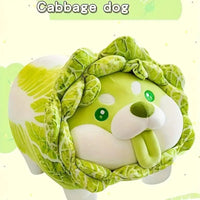 Cabbage Lettuce Dog Plush Toy - Bear Hugs