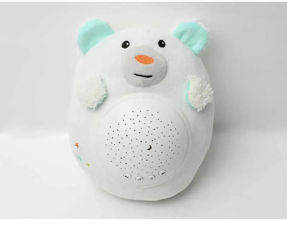 Calm Sleep LED Projector Stuffed Toy Light - Bear Hugs