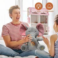 Calming Soothe and Snuggle Plush Elephant - Bear Hugs