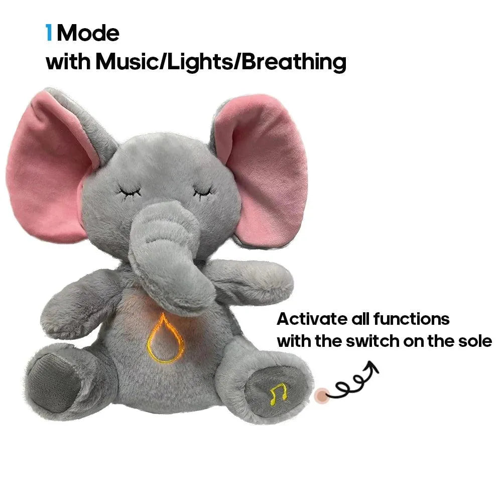 Calming Soothe and Snuggle Plush Elephant - Bear Hugs