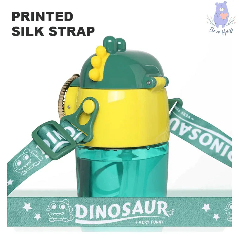 Camera Shaped Dino Tritan Water Bottle (420 ml) - Bear Hugs