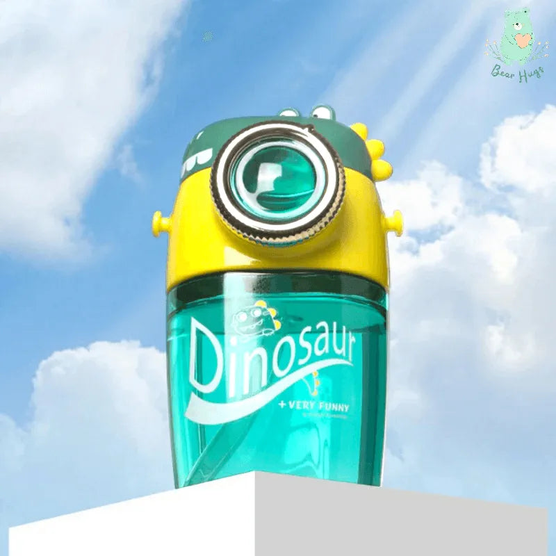 Camera Shaped Dino Tritan Water Bottle (420 ml) - Bear Hugs