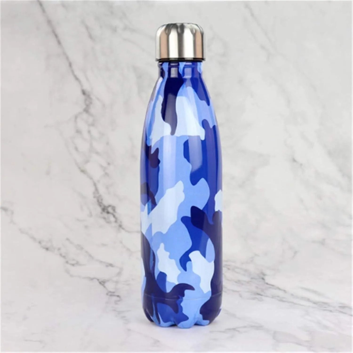 Camouflage Cola Metal Water Bottle (500 ml) - Bear Hugs