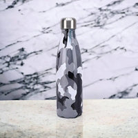 Camouflage Cola Metal Water Bottle (500 ml) - Bear Hugs