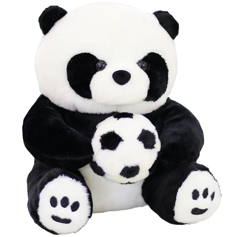 Soccer Panda Plushie