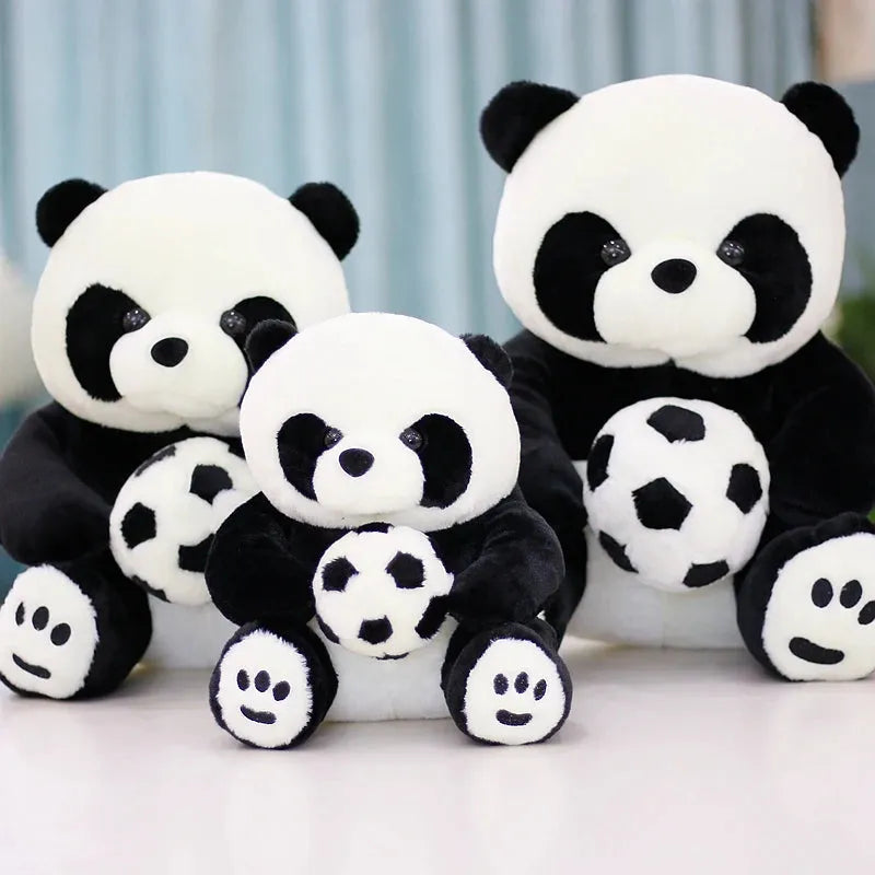 Soccer Panda Plushie